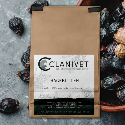 Clanivet ganze Hagebutten