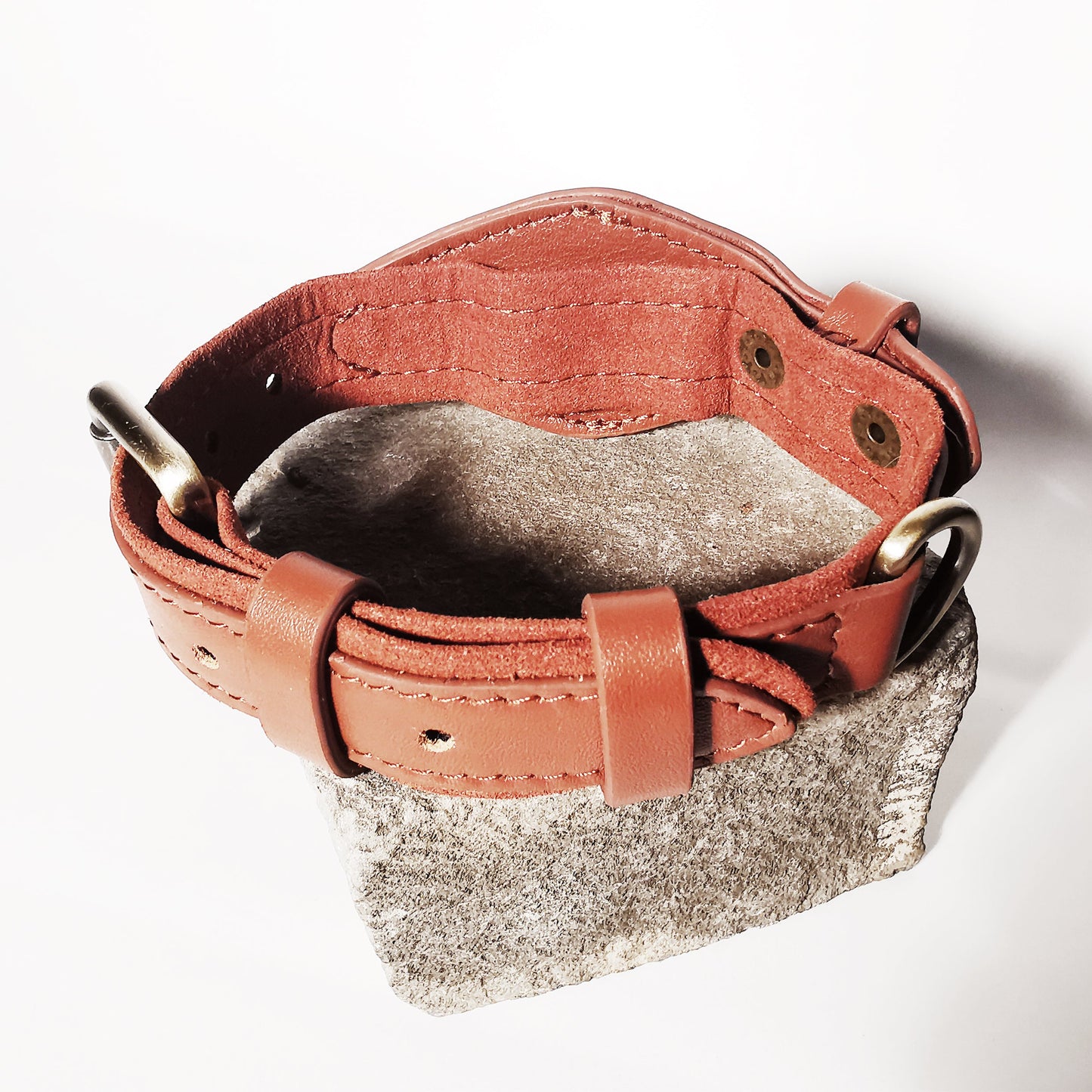 Karamio echtleder Airtag-Halsband für Hunde