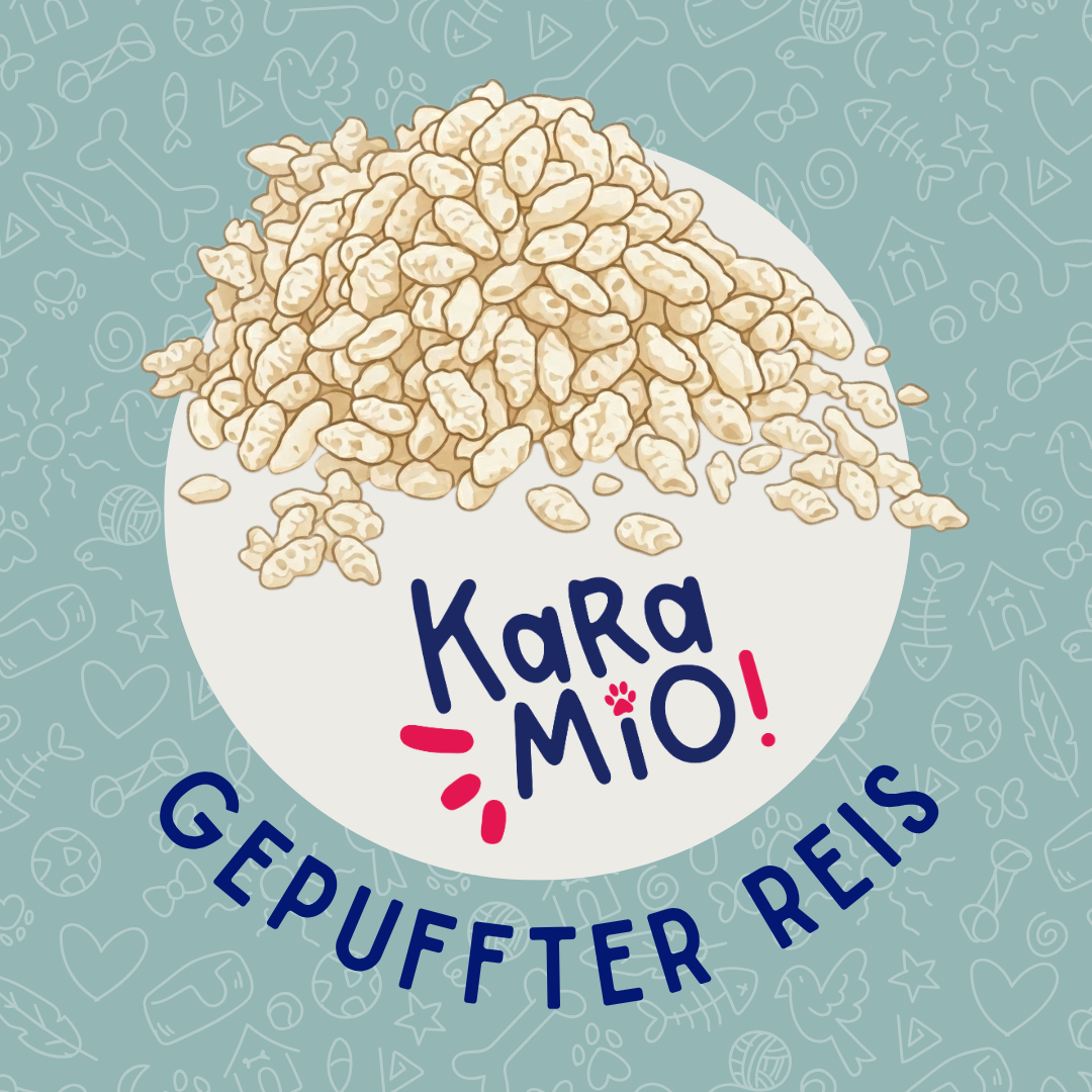 Karamio Gepuffter Reis für Hunde