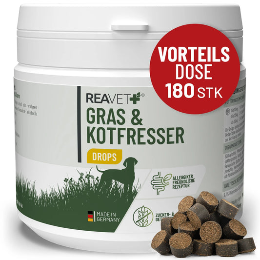Gras & Kotfresser Drops 350g