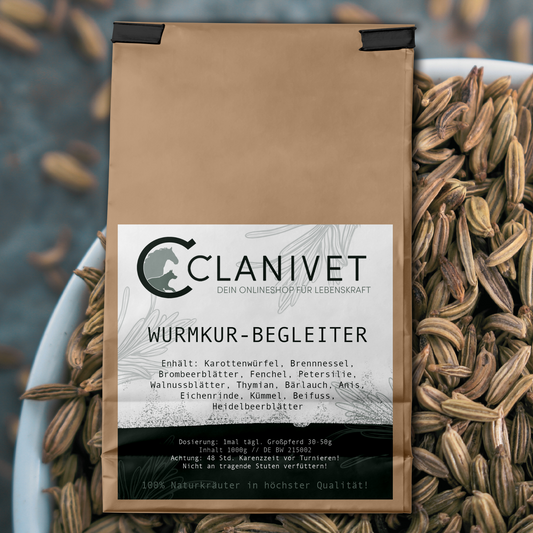Clanivet Wurmkur-Begleiter-Kräuter