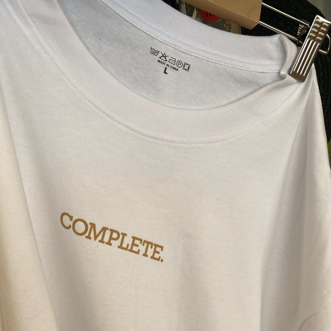COMPLETE. T-Shirt "weiß"