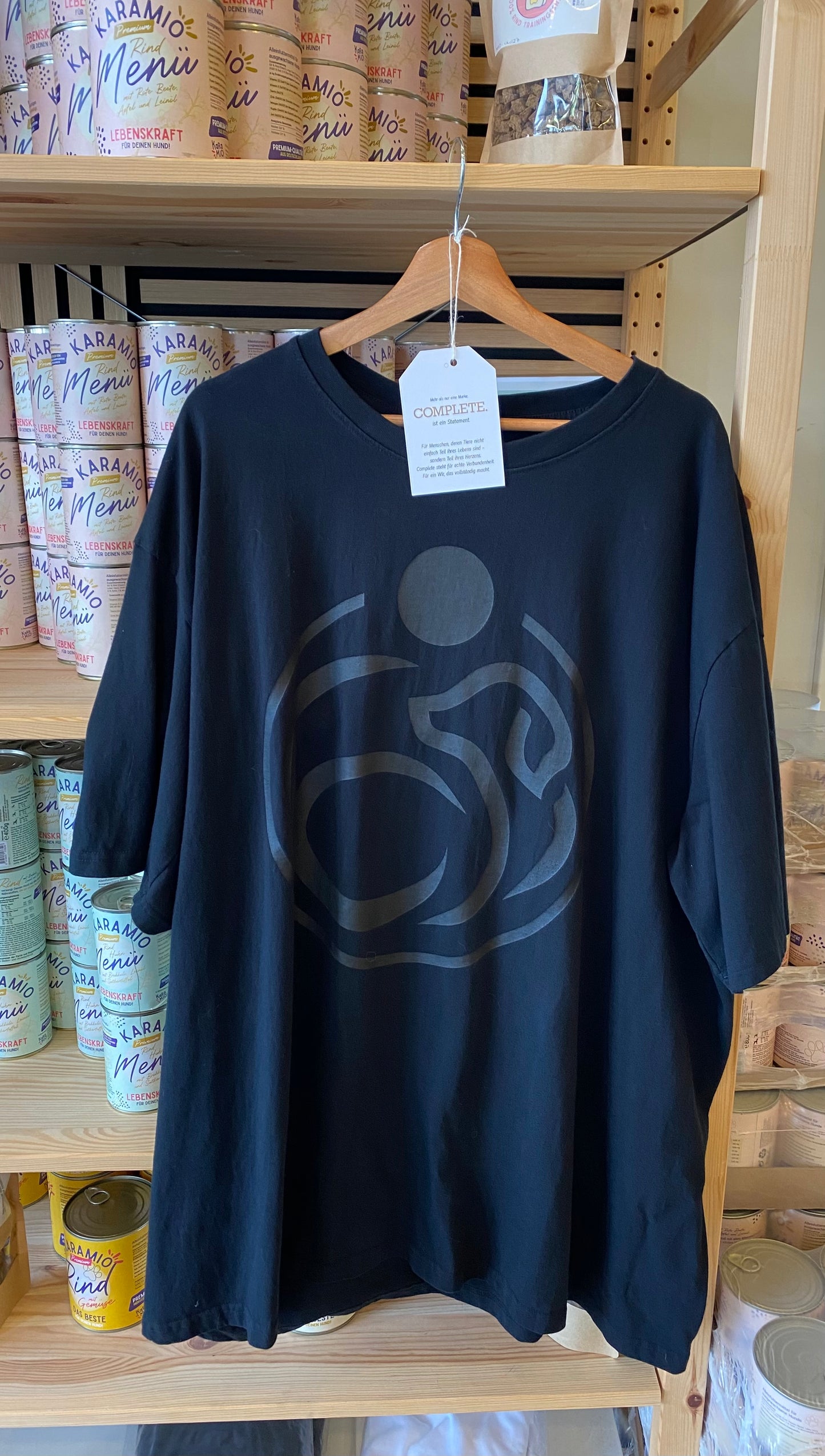 COMPLETE. Oversize T-Shirt Schwarz – Comfy Fit 3XL - 3 Varianten