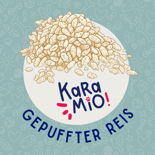 Karamio Gepuffter Reis für Hunde