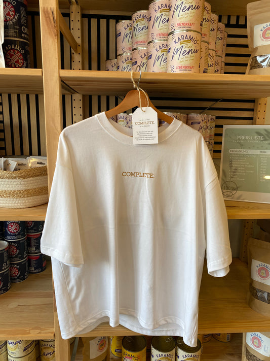 COMPLETE. T-Shirt "weiß"