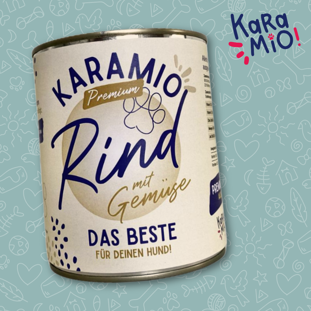 Hochwertiges Hundefutter ohne Getreide – Karamio Rind Gemüse