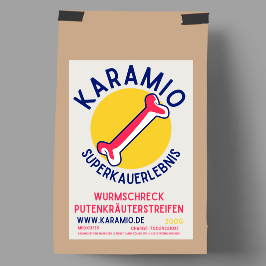 Karamio Wurmschreck Putenkräuterstreifen